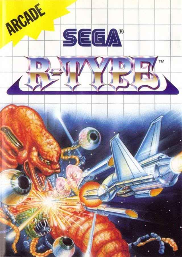 R-Type arcade controls in action
